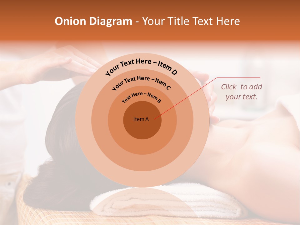 A Woman Getting A Facial Massage At A Spa PowerPoint Template