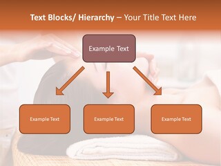 A Woman Getting A Facial Massage At A Spa PowerPoint Template