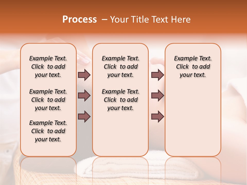 A Woman Getting A Facial Massage At A Spa PowerPoint Template