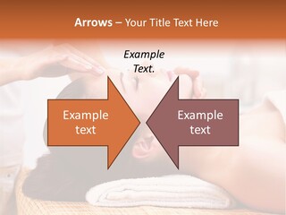 A Woman Getting A Facial Massage At A Spa PowerPoint Template