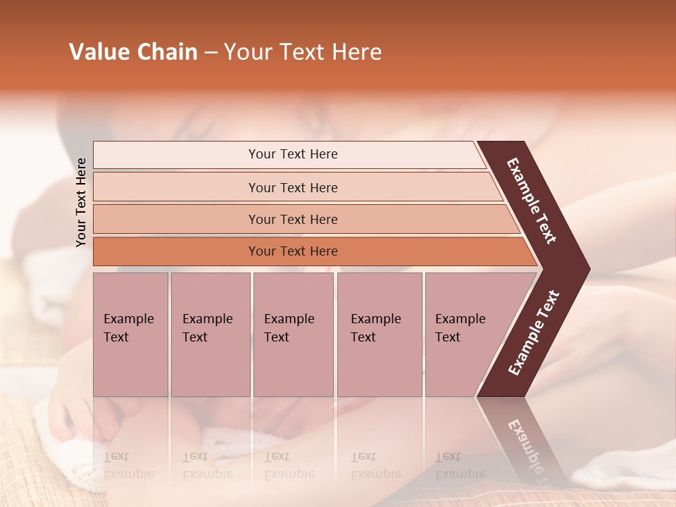 A Woman Getting A Back Massage From A Man PowerPoint Template