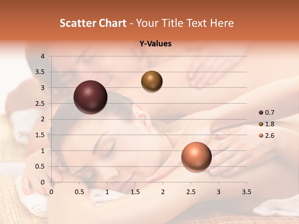 A Woman Getting A Back Massage From A Man PowerPoint Template