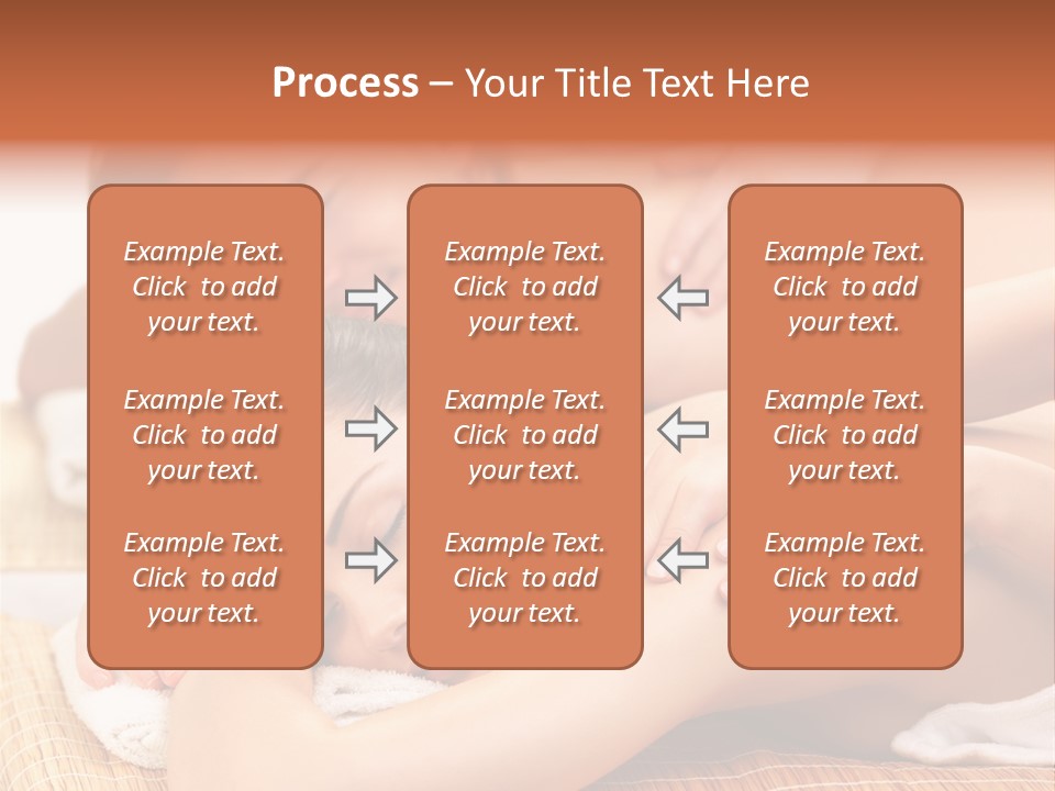 A Woman Getting A Back Massage From A Man PowerPoint Template