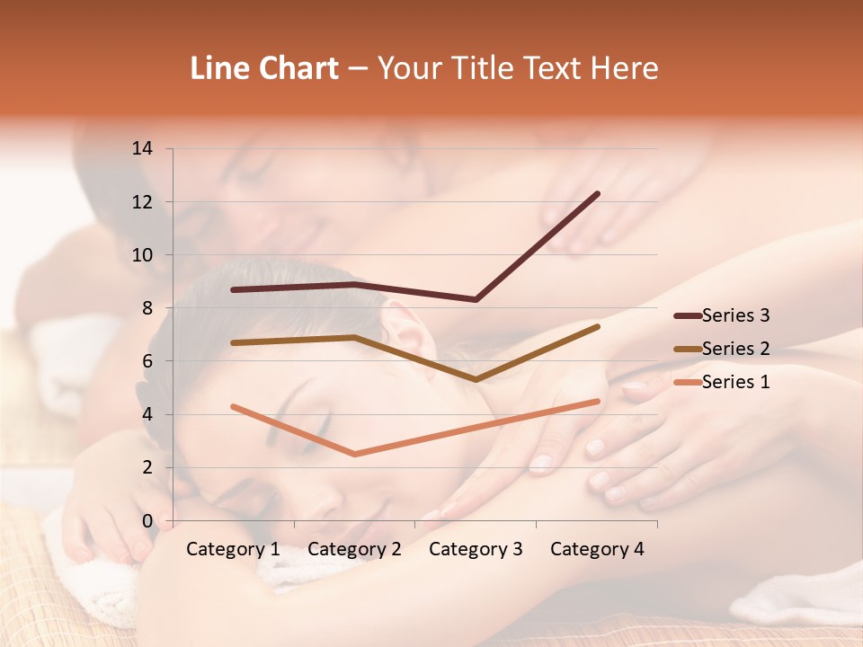 A Woman Getting A Back Massage From A Man PowerPoint Template