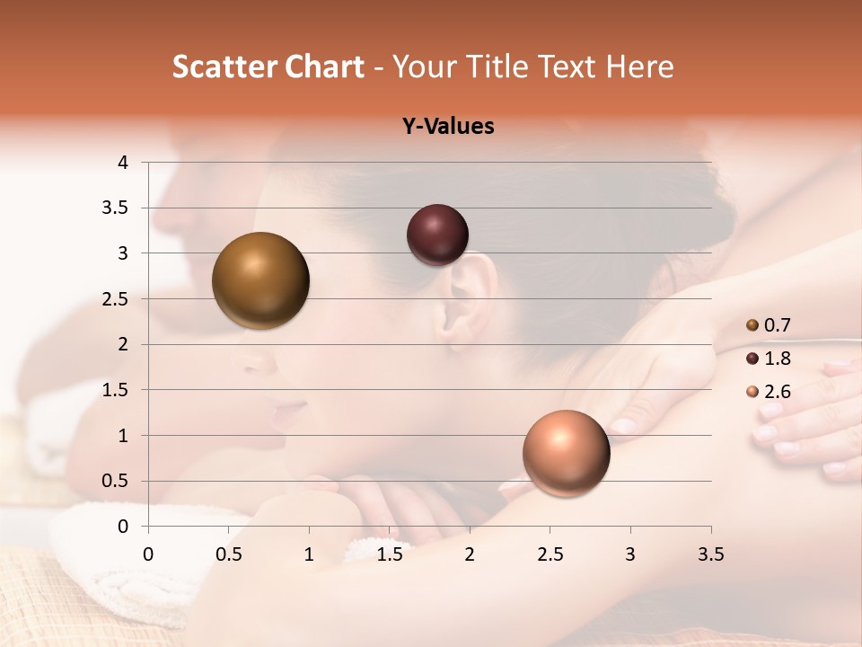 A Woman Getting A Back Massage From A Man PowerPoint Template