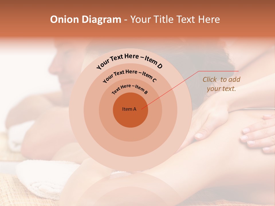 A Woman Getting A Back Massage From A Man PowerPoint Template