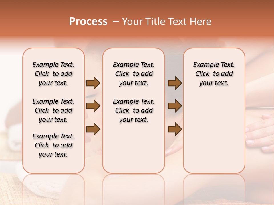 A Woman Getting A Back Massage From A Man PowerPoint Template