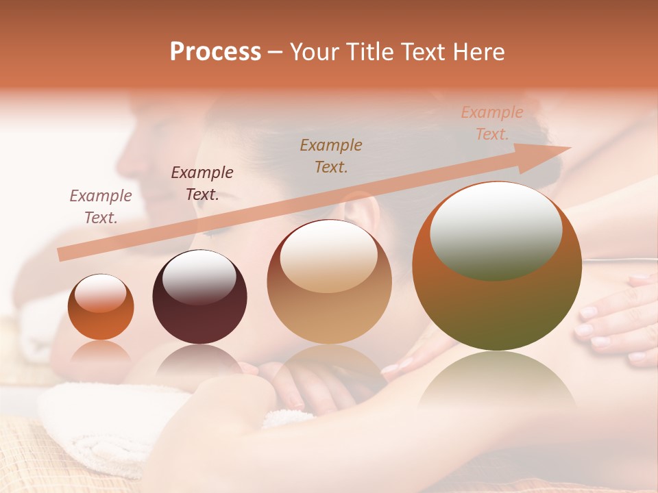 A Woman Getting A Back Massage From A Man PowerPoint Template