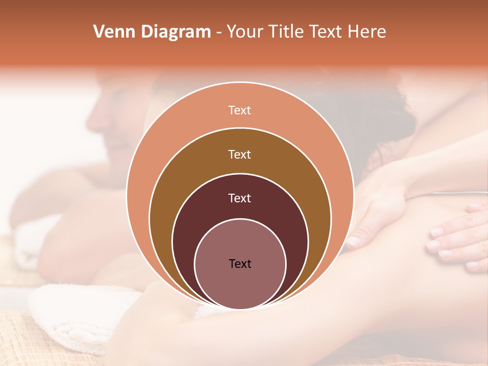 A Woman Getting A Back Massage From A Man PowerPoint Template