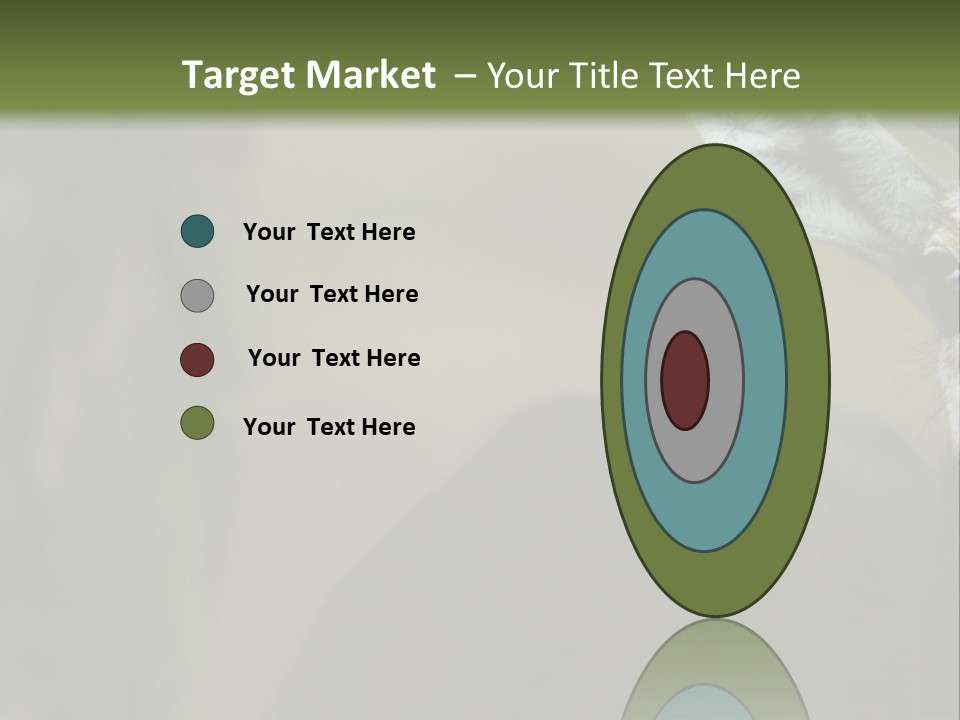 Wild Ringed Close PowerPoint Template