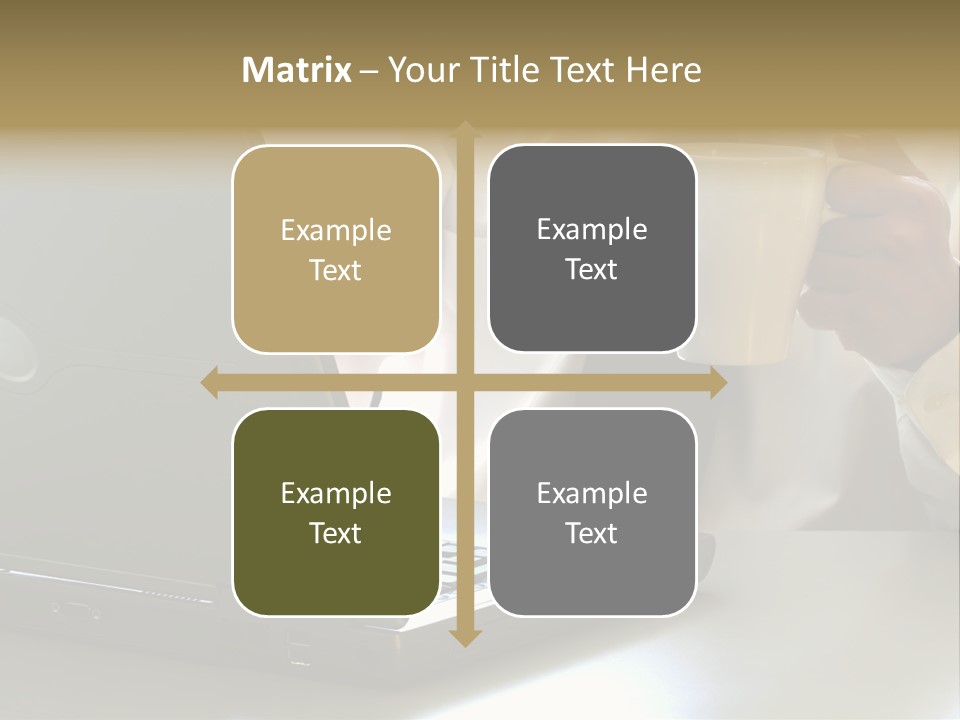 Hardworking Coffee Web PowerPoint Template