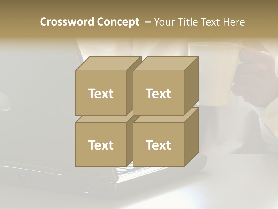 Hardworking Coffee Web PowerPoint Template