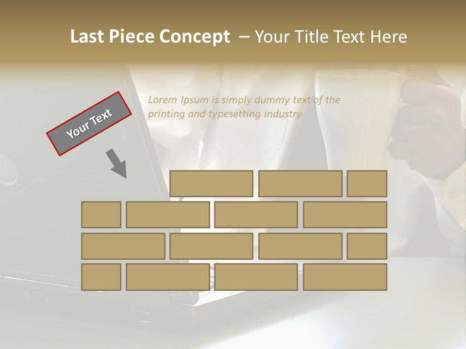 Hardworking Coffee Web PowerPoint Template