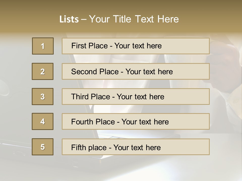 Hardworking Coffee Web PowerPoint Template