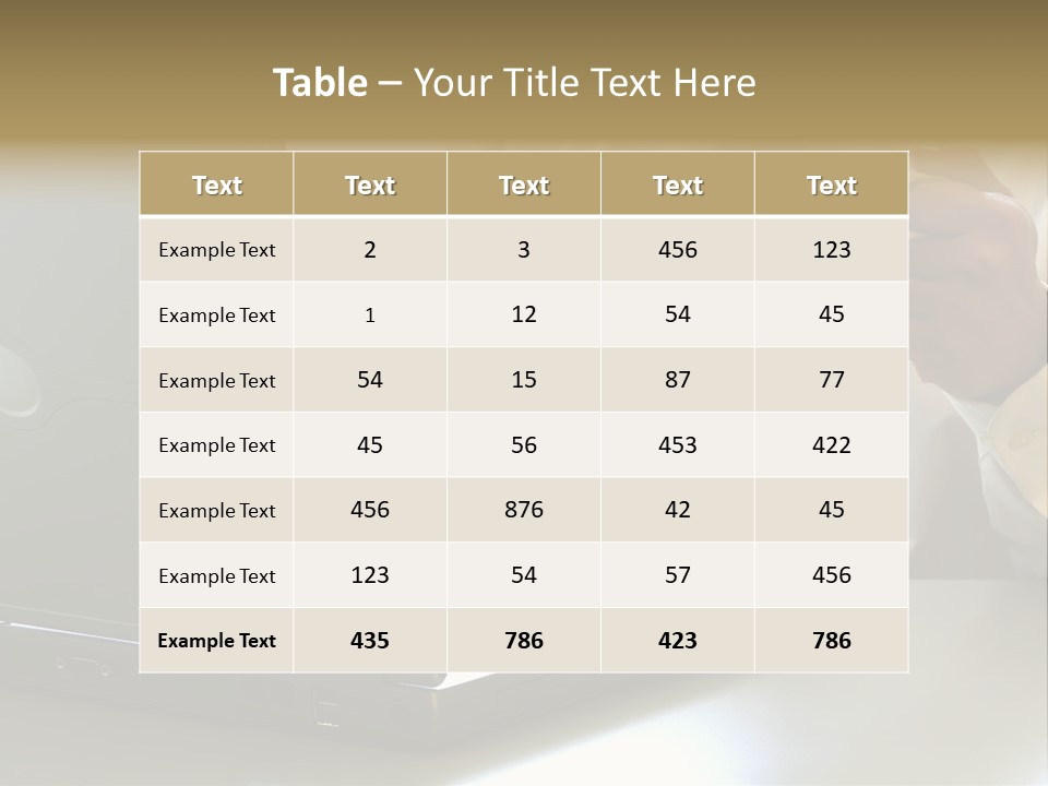 Hardworking Coffee Web PowerPoint Template