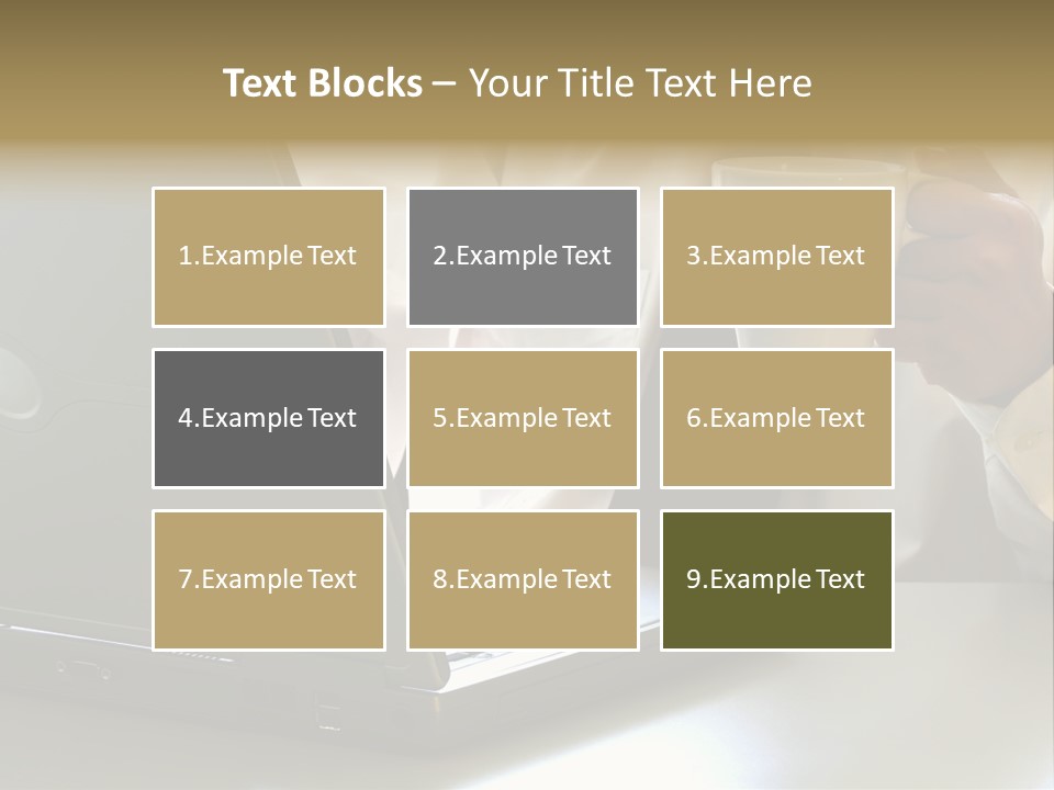 Hardworking Coffee Web PowerPoint Template