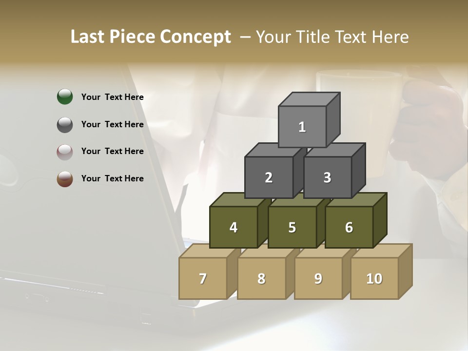 Hardworking Coffee Web PowerPoint Template