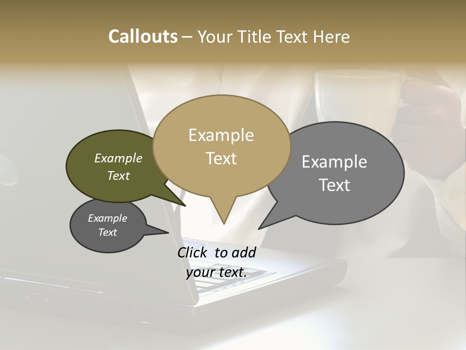 Hardworking Coffee Web PowerPoint Template
