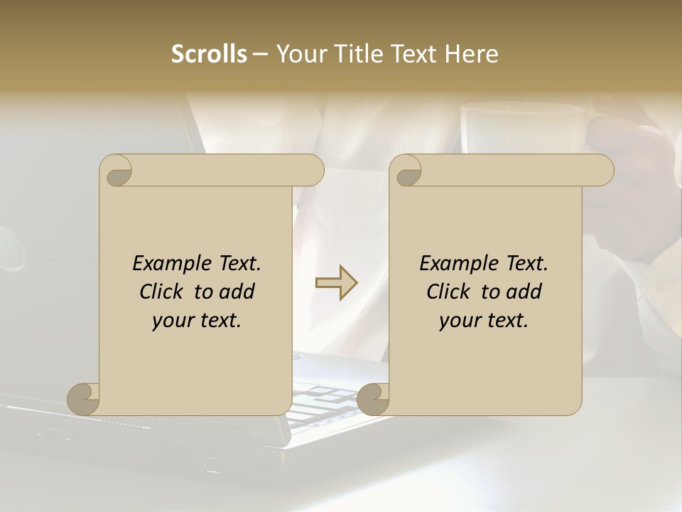 Hardworking Coffee Web PowerPoint Template