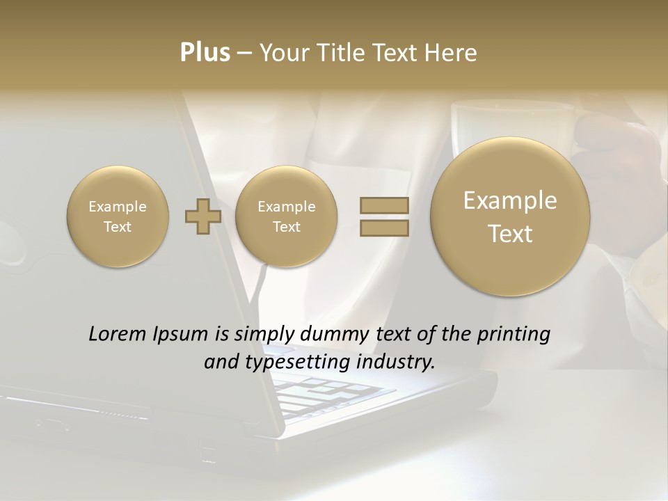 Hardworking Coffee Web PowerPoint Template