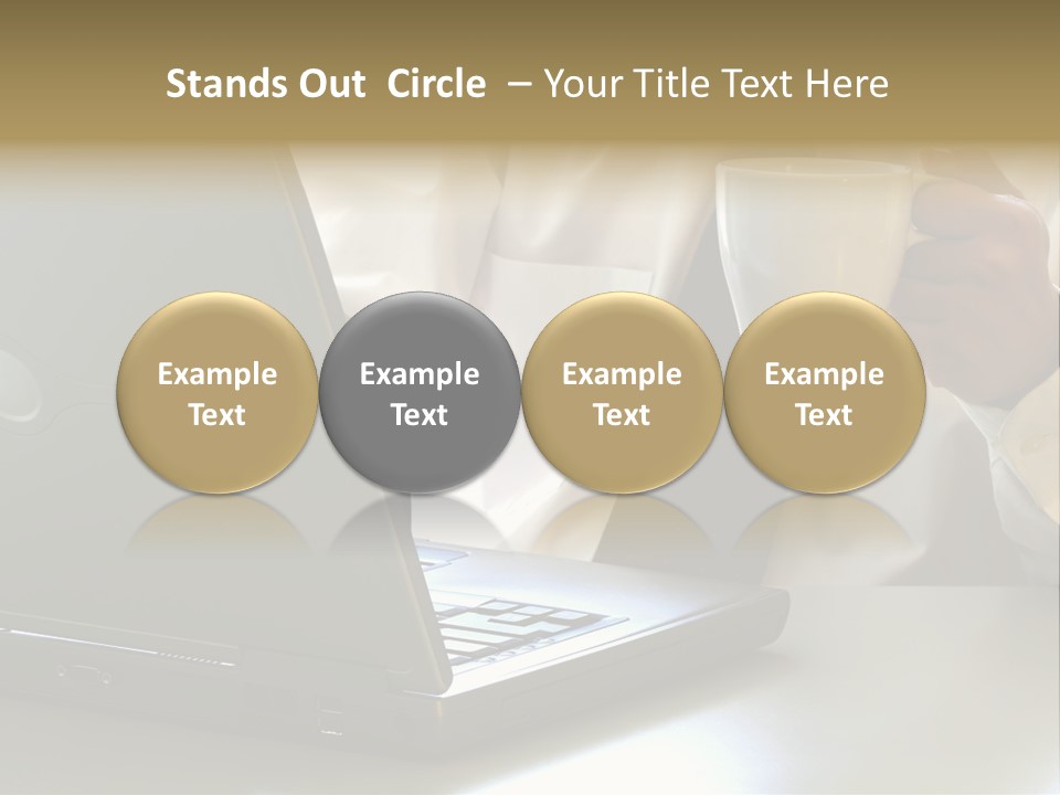 Hardworking Coffee Web PowerPoint Template