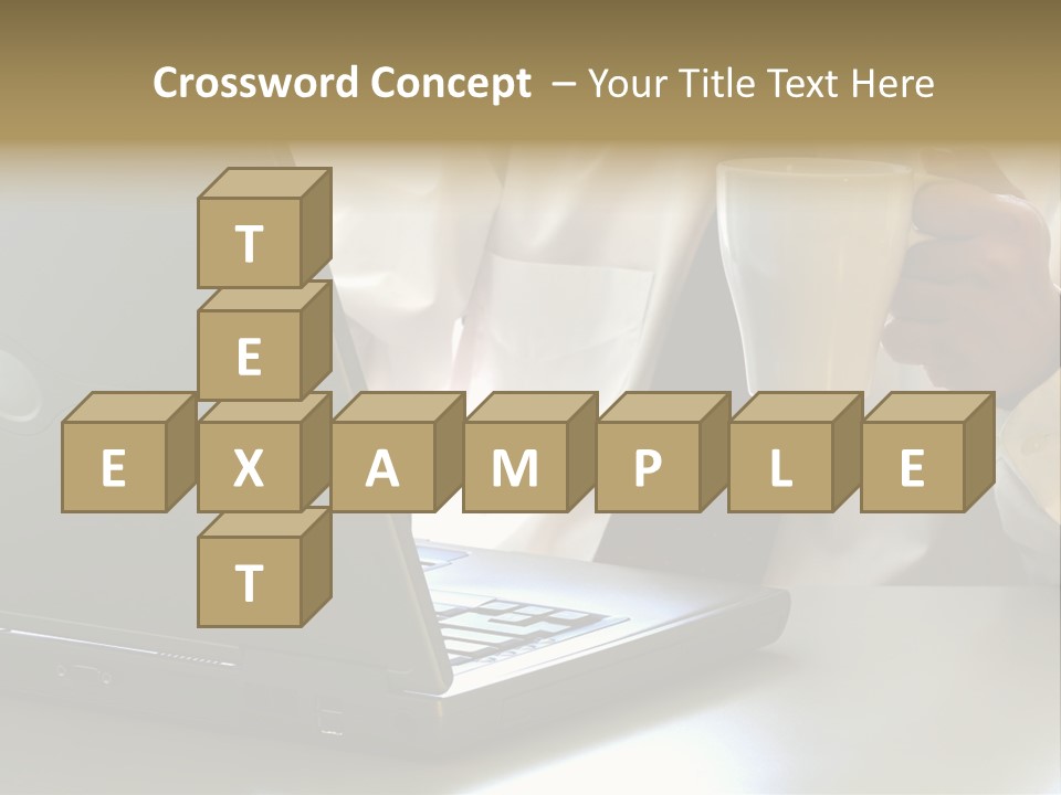 Hardworking Coffee Web PowerPoint Template