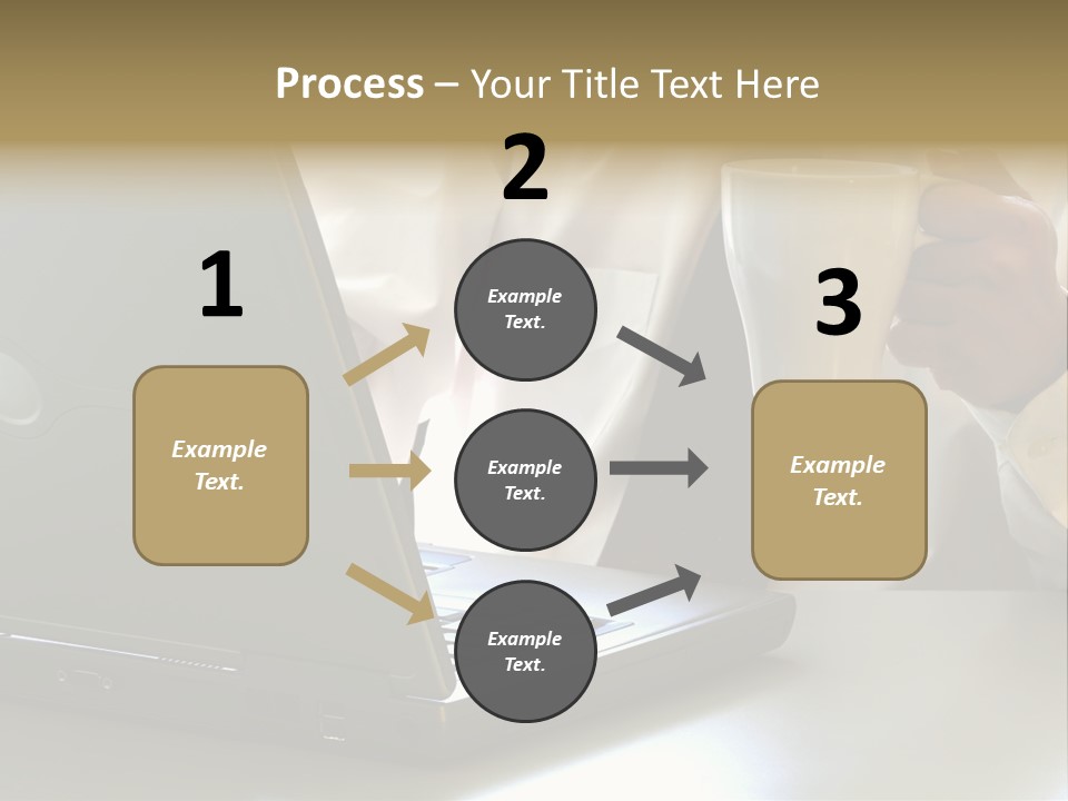 Hardworking Coffee Web PowerPoint Template