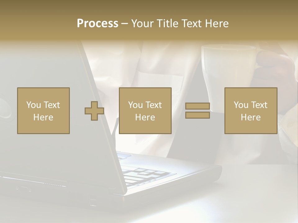 Hardworking Coffee Web PowerPoint Template