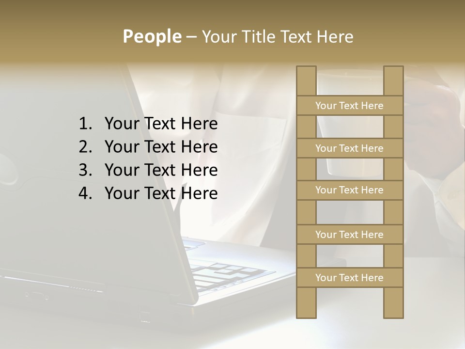 Hardworking Coffee Web PowerPoint Template