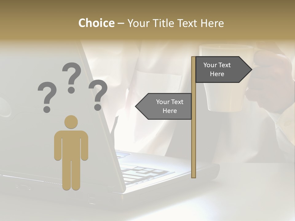 Hardworking Coffee Web PowerPoint Template