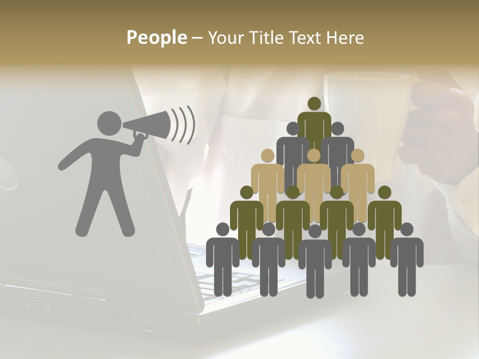 Hardworking Coffee Web PowerPoint Template