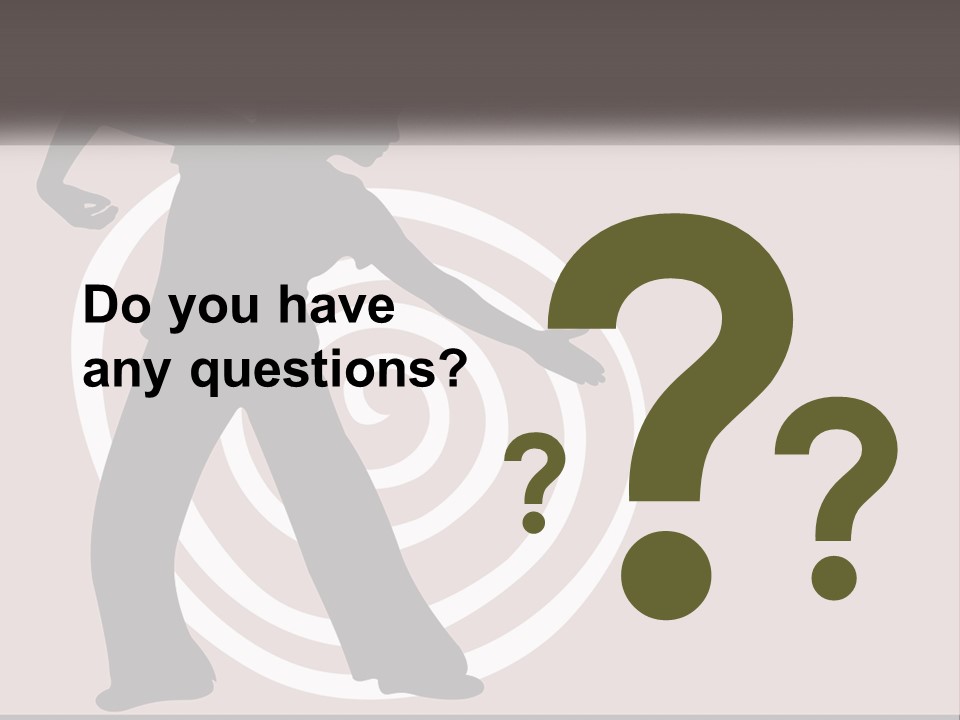 A Silhouette Of A Woman With A Gun In Her Hand PowerPoint Template