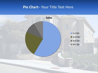 Contemporary Grass Window PowerPoint Template