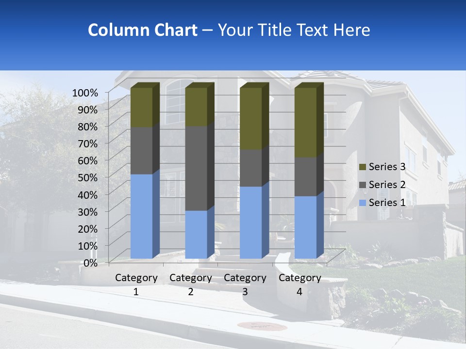 Contemporary Grass Window PowerPoint Template