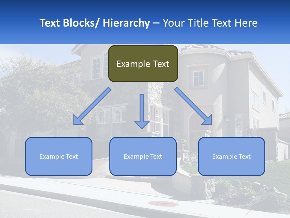 Contemporary Grass Window PowerPoint Template