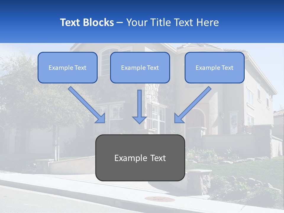 Contemporary Grass Window PowerPoint Template
