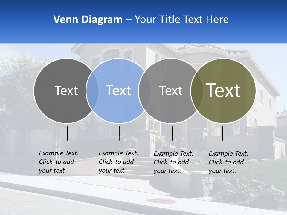 Contemporary Grass Window PowerPoint Template