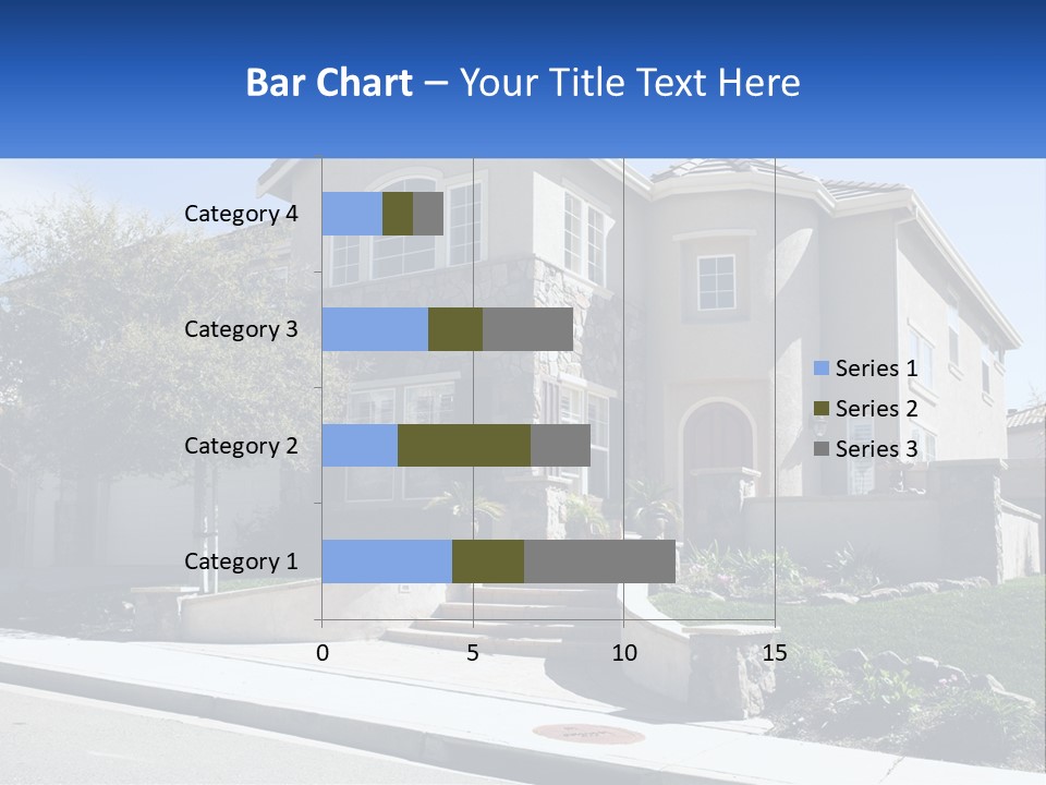 Contemporary Grass Window PowerPoint Template