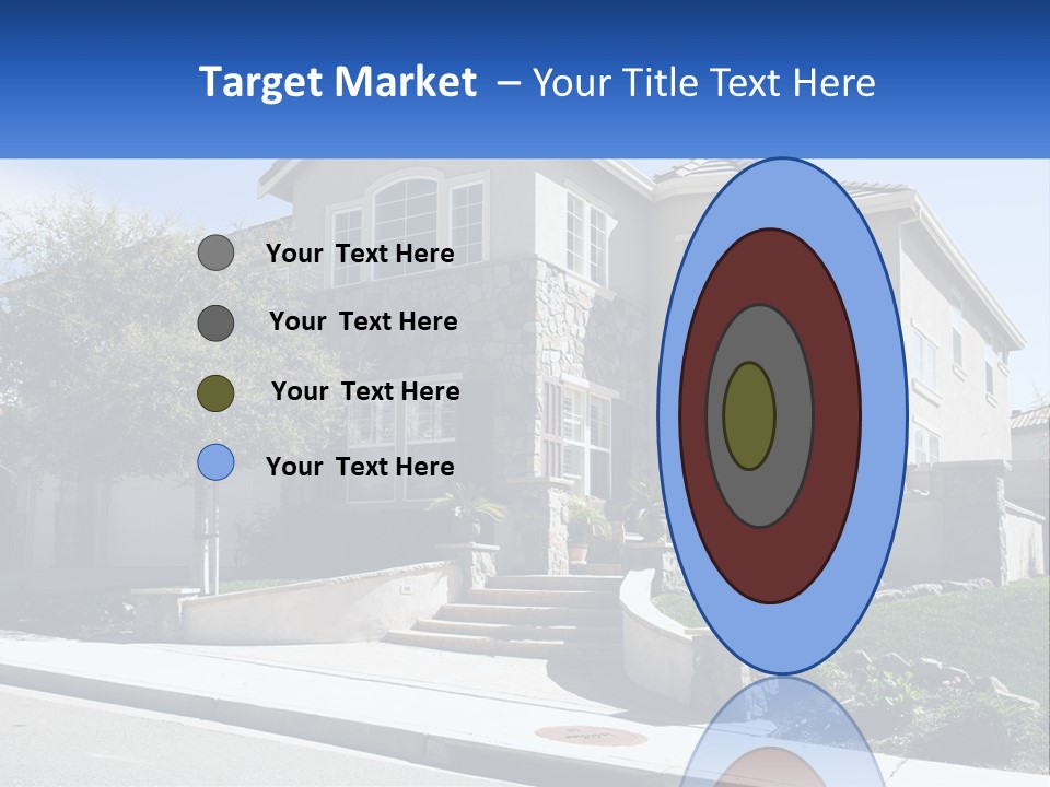 Contemporary Grass Window PowerPoint Template