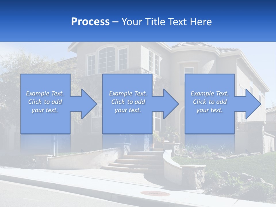 Contemporary Grass Window PowerPoint Template