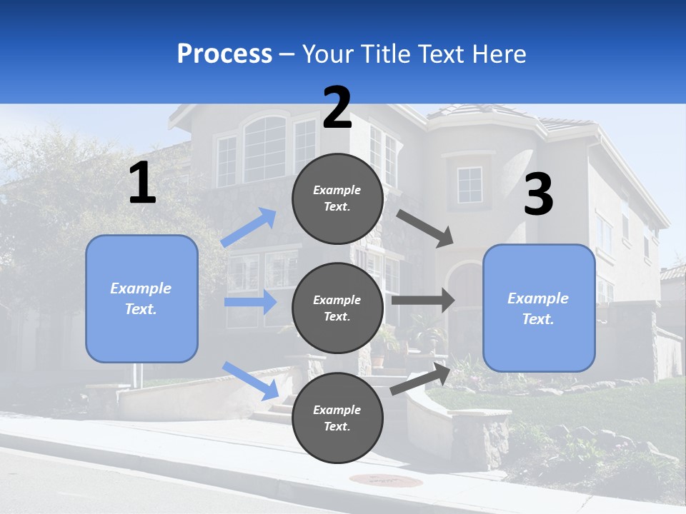 Contemporary Grass Window PowerPoint Template