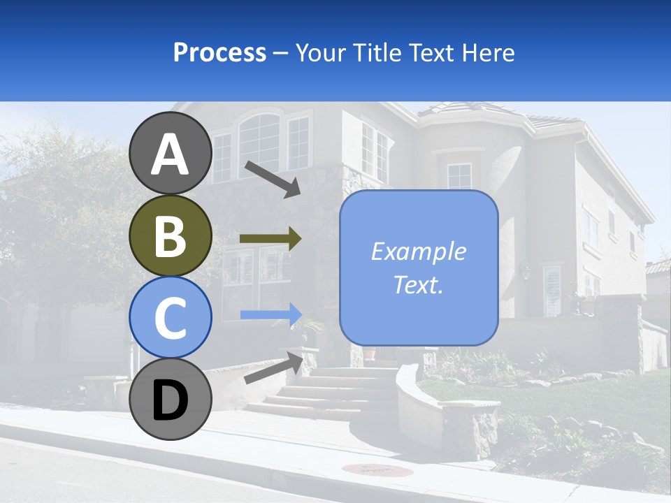 Contemporary Grass Window PowerPoint Template