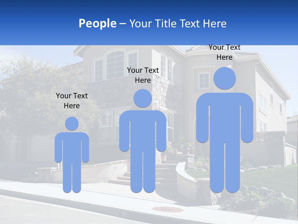 Contemporary Grass Window PowerPoint Template