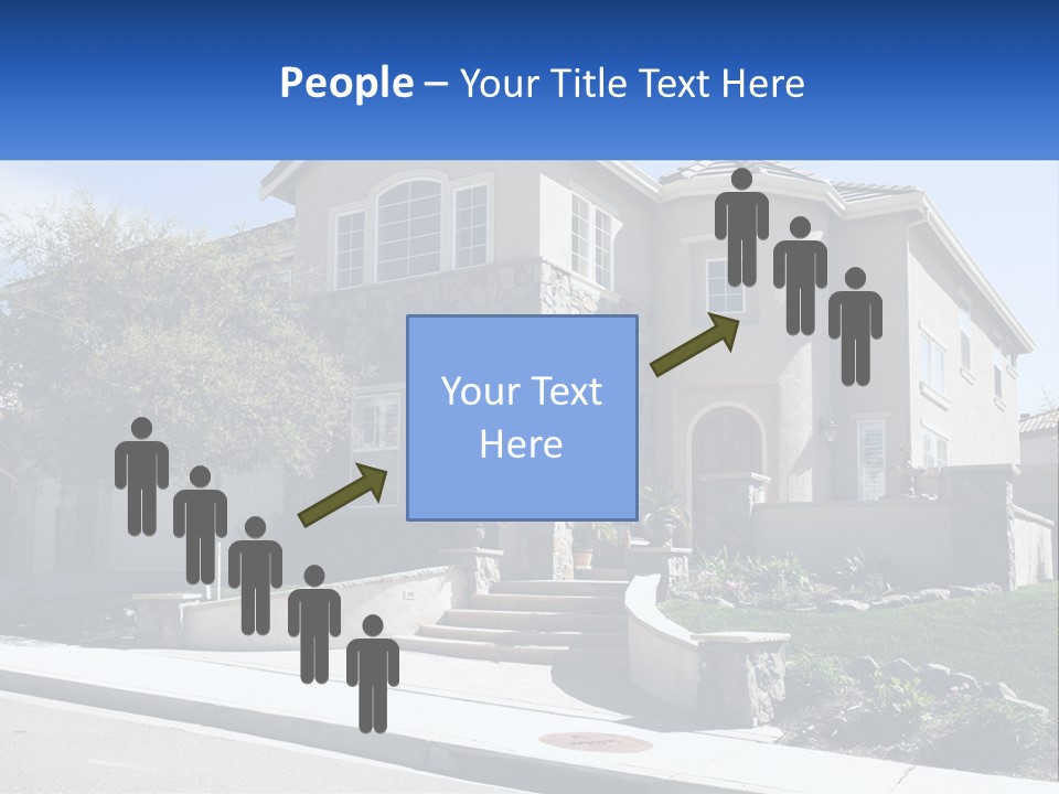 Contemporary Grass Window PowerPoint Template