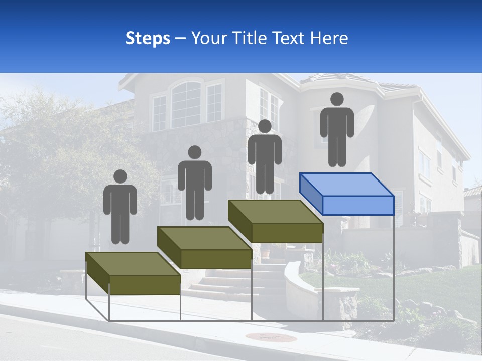 Contemporary Grass Window PowerPoint Template