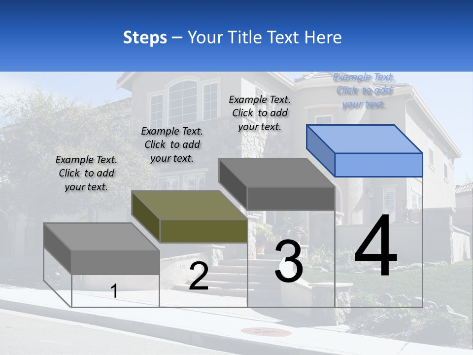 Contemporary Grass Window PowerPoint Template