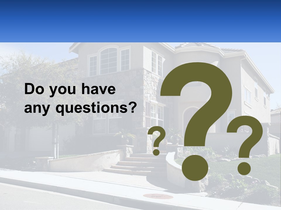 Contemporary Grass Window PowerPoint Template