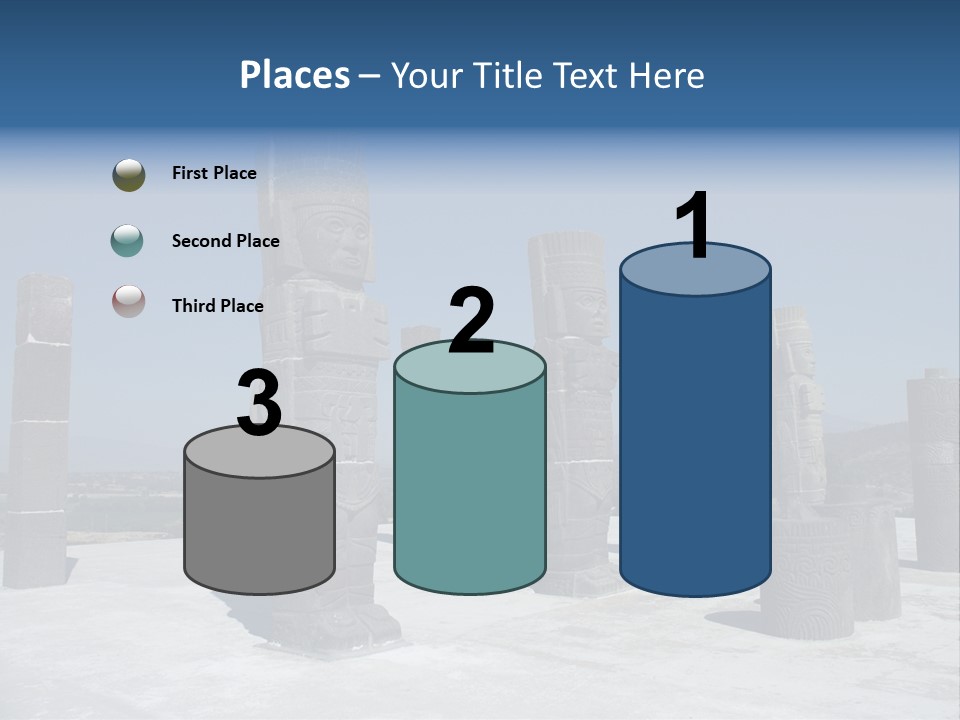 Power Temple Sky PowerPoint Template