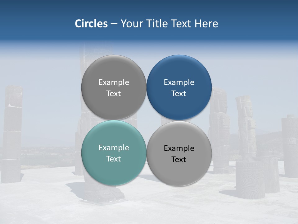 Power Temple Sky PowerPoint Template