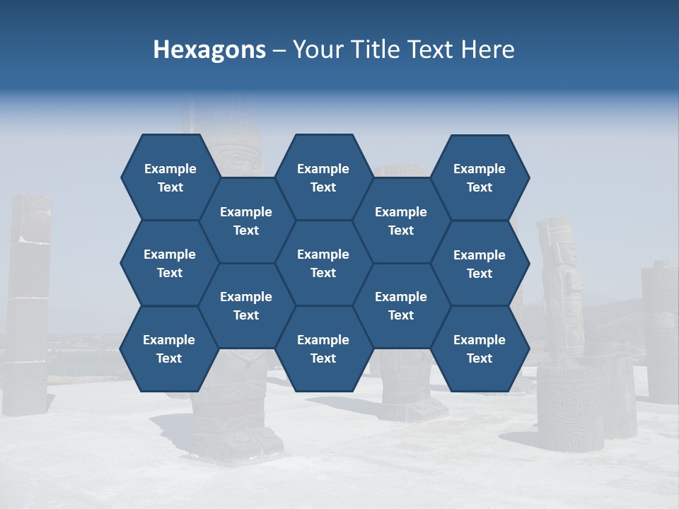 Power Temple Sky PowerPoint Template